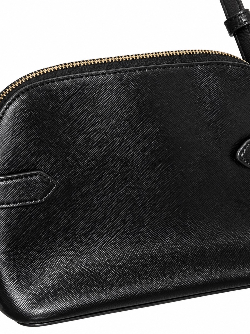 Kate Spade Black Saffiano Leather Crossbody Bag Gold Hardware - Picture 4 of 6